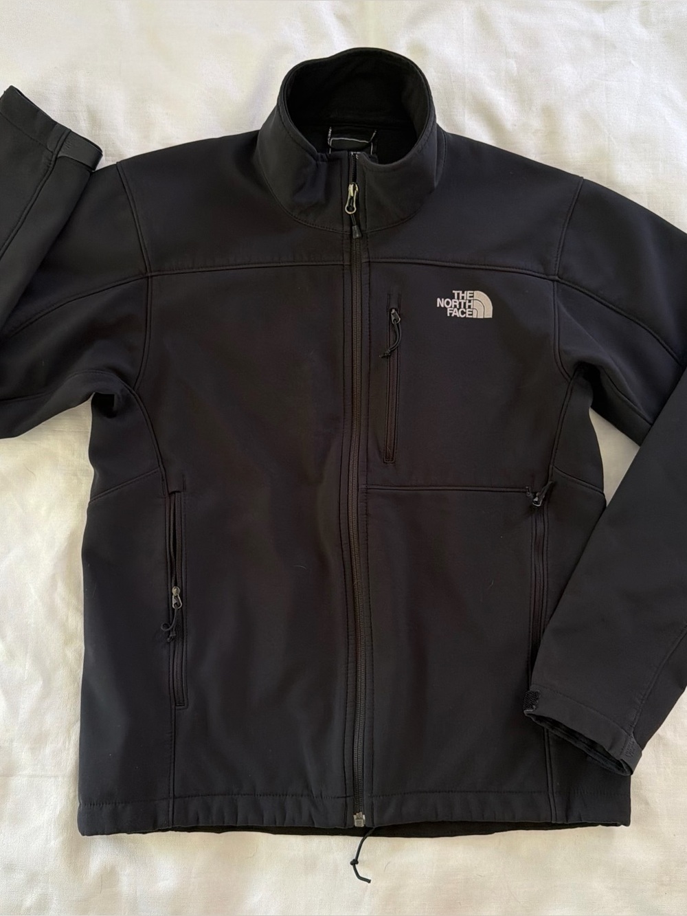 North face hardshell zip up lightweight jacket size men’s small